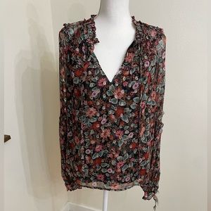 NWOT Ramy Brook Floral Blouse